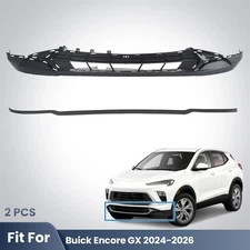Front Lower Bumper Cover For 2024-2026 Buick Encore GX w/ Deflector Molding Trim