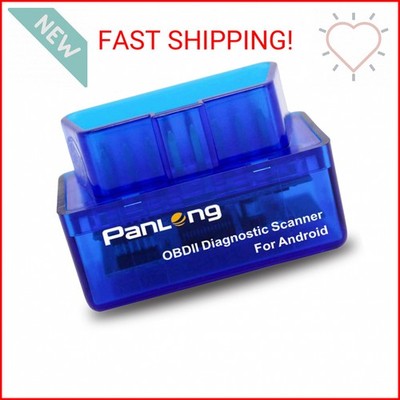 Panlong OBD2 Scanner Bluetooth OBDII Diagnostic Tool Car Code Reader Turn Off Ch