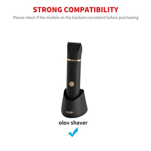 MEROM Charger for OLOV Electric Groin Hair Trimmer Ball Men Nose... - Picture 3 of 6