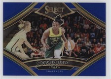 2024 Panini Select WNBA Snapshots Blue Prizm 1/49 Jewell Loyd #4 1rw0