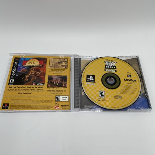 Toy Story Racer PS1 PlayStation 1 Complete CIB - Picture 3 of 6