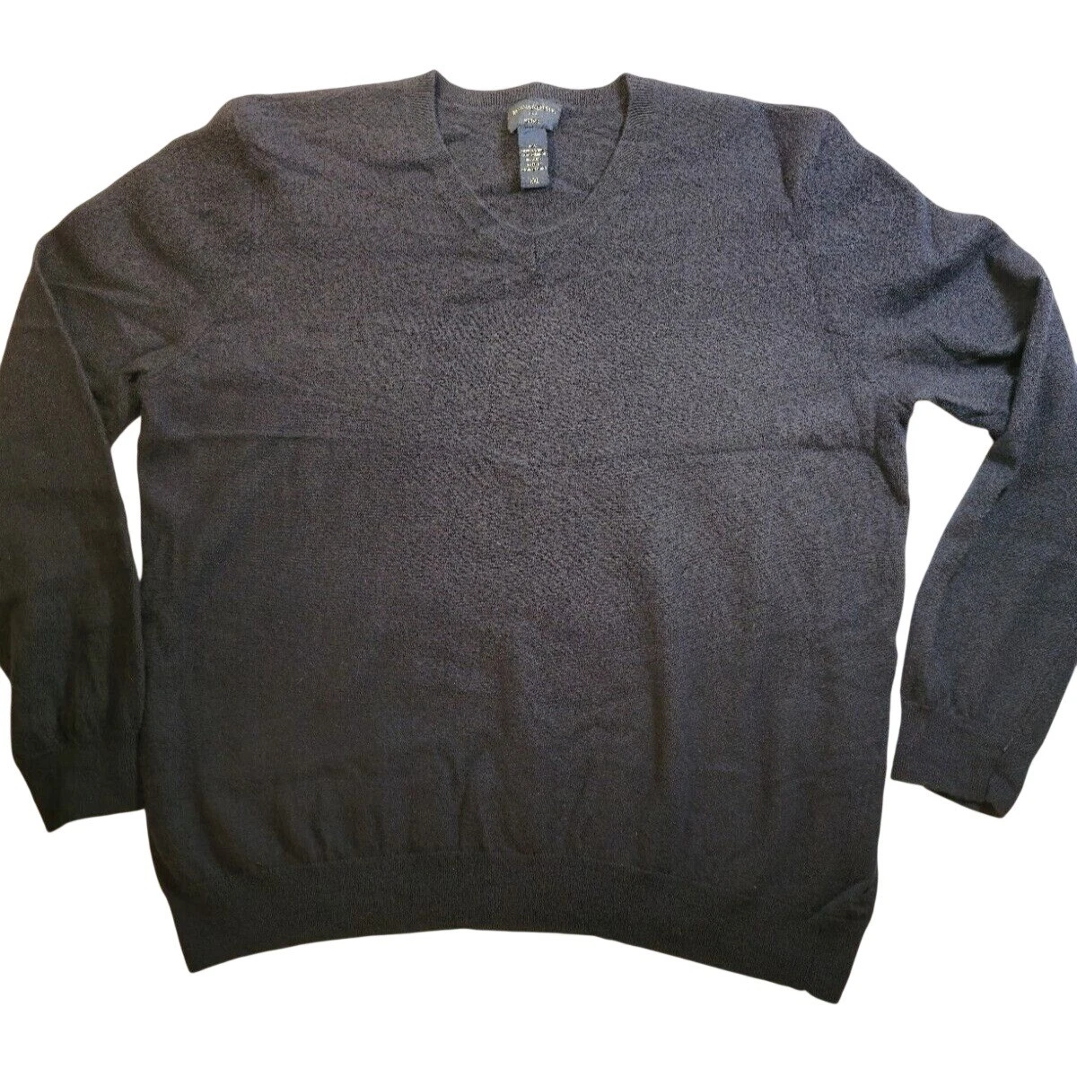 Banana Republic 100% Merino Wool Sweater Mens XXL Base Layer Navy Blue Layering