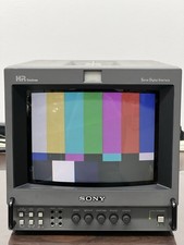 Sony Trinitron BVM-8044QD 8" HR Video Monitor with RGB Component S-Video SDI
