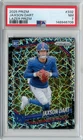 2025 Panini Prizm Jaxson Dart SILVER LAZER PRIZM Rookie RC #332 PSA 7 GIANTS