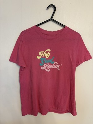 Women s Primark Pink T-shirt Top, Size Small/10-12, spring summer holiday casual