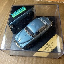 VITESSE 1/43 JAGUAR MKII 38 Silver Blue 1960 Jaguar Minicar
