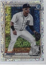 2020 Bowman Chrome Prospects Speckle Refractor /299 Isaac Paredes #BCP-120 1tk4