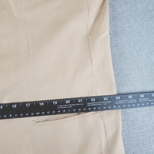 Brioni Toscana Sport Coat Men 50 Yellow Micro Check Cashmere Half Lined Italy - Picture 12 of 24