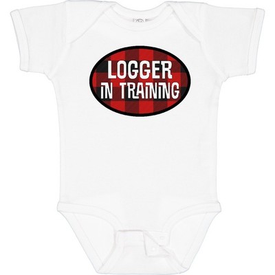 Inktastic Future Logger In Training Baby Bodysuit Childs Boys One-piece Infant