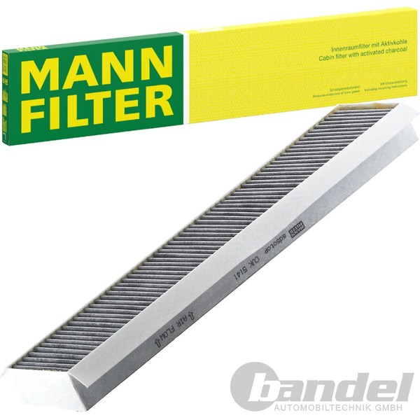 Mann Innenraumfilter Aktivkohlefilter Passend FüR Ford Mondeo Jaguar X-TYPE |-image