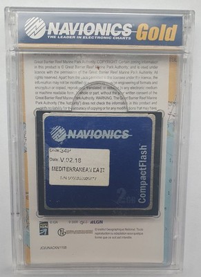 Navionics 34P East Med' für Raymarine E120 E80 C80 C120