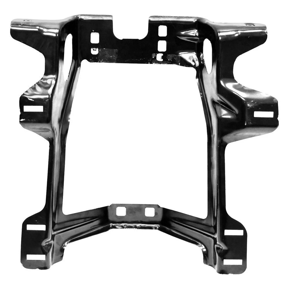 Soporte De Parachoques Delantero Para Chevrolet Silverado 1500 2016-2018 - Juego De Montaje En Acero Negro