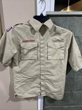 Boy Scout BSA UNIFORM SHIRT Youth Large New Style O9