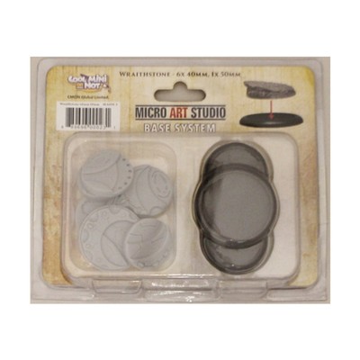 Micro Art Mini Base System Wraithstone Base Set - Large Pack New