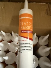 Momentive RTV120 Silicone Adhesive Sealant 10.1oz (300ml) Box of 24