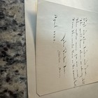 John Preston True Signed Handwritten Poem Boston 1886  Convent Church Religion — photo 6