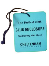 Pass- CHELTENHAM RACE COURSE PASS, CLUB ENCLOSURE, Festival 2008