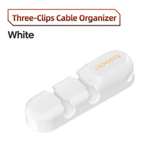 Cable Organizer 3 5 7 Hole Cables Winder Flexible Wire Management Clips for Cabl