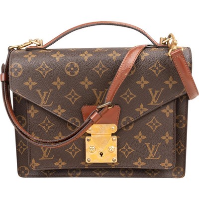 Louis Vuitton Monogram Canvas Monceau Handbag Bag