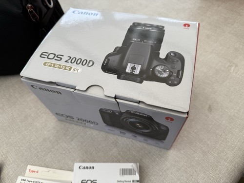 Canon Eos 2000D + EF-S 18-55mm Objektiv, neu, unbenutzt - Bild 2 von 7