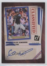 2020 Panini Donruss Classified Signatures Blue 13/99 Eloy Jimenez Auto 1t3