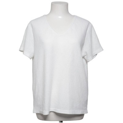 Emery Rose, T-shirt, Größe: L, Weiß, Einfarbig, Damen #5JK