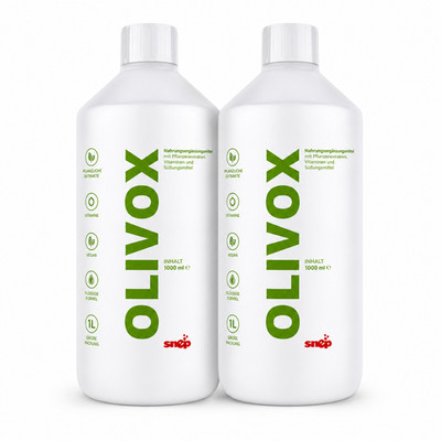 SNEP OLIVOX   2x 1 Liter | Nahrungsergänzungsmittel NEU ungeöffnet