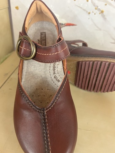 Zapatos Mary Jane Pikolinos para mujer Granada W0W-4837 - Arcilla talla 39 EE. UU. 8,5 nuevos - Imagen 10 de 11