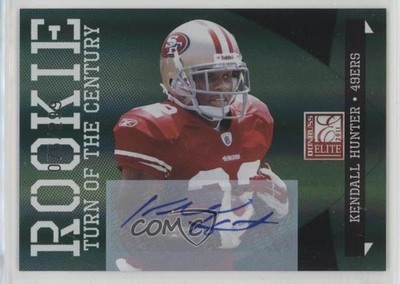 2011 Donruss Elite 76/299 Kendall Hunter #159 Rookie Auto RC 7fb