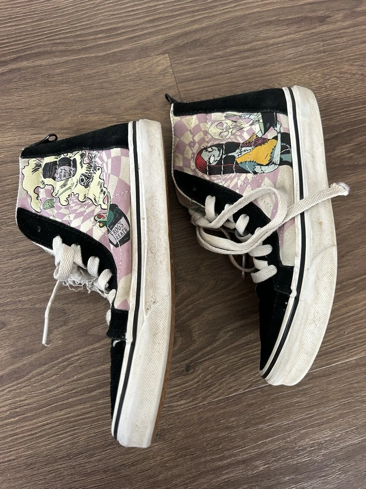 VANS x Pesadilla Antes De Navidad Sally's Potion Niños Talla 3.5 EE. UU. SK8-Hi Foto 4 de 4