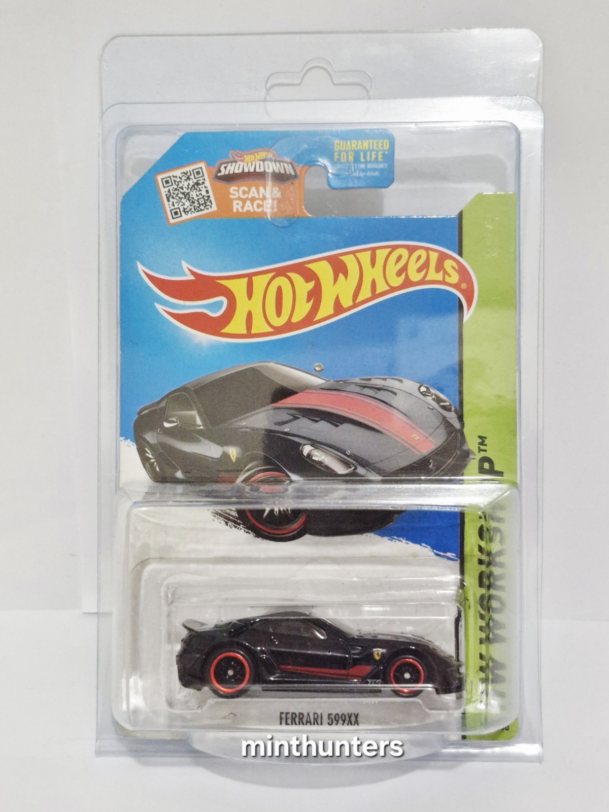 HOT WHEELS 2015 SUPER TREASURE HUNT FERRARI 599XX BLACK