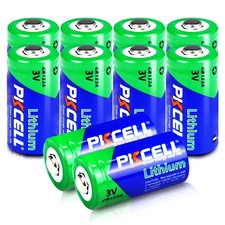 Lot CR123A Li Batteries 1500mAh 3V CR123 for Camera Scientific Calculator