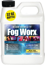 High Output Fog Machine Fluid, Water-Based, Clean  Odorless, 32 fl oz