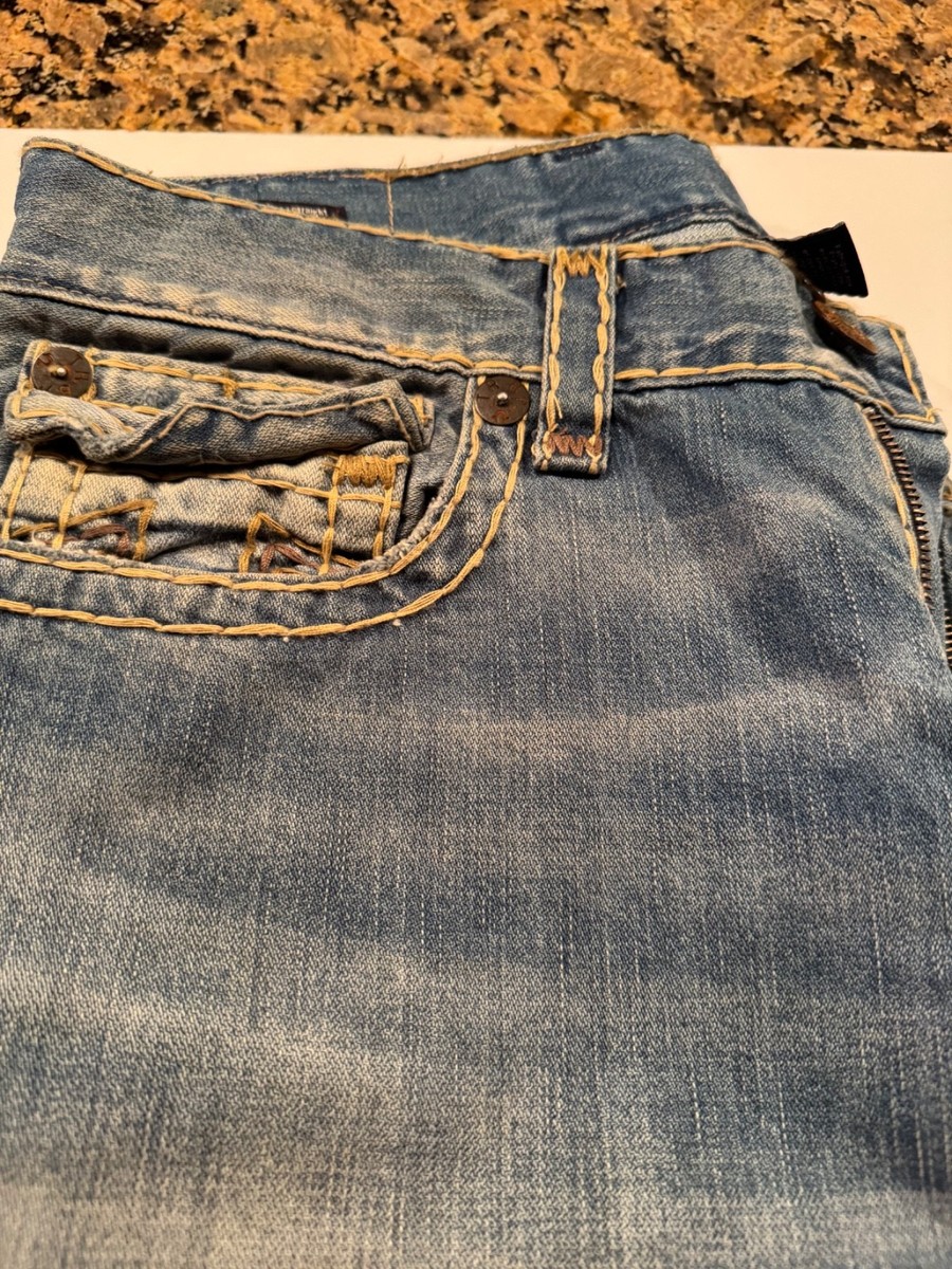 True Religion Jeans, Ricky , 36 x 30, Relaxed Straight, Blue | eBay