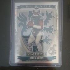 Panini Philadelphia Eagles NFL Card Lot (9) 2025 Hurts Brown Owens Prizm Optic