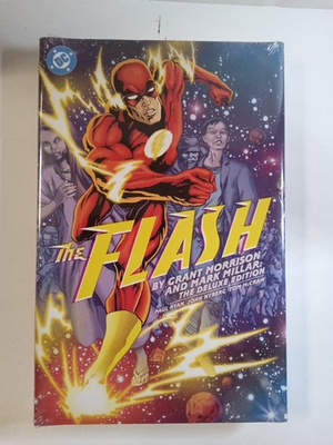 #ad #ad DC The Flash By Grant Morrison And Mark Millar Deluxe Edition Hardcover Sealed $34.00