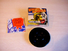 REEL PELLICOLA CASTELLO 8 MM VINTAGE ANNI 40 IN GORILLA KILLER, CON SCATOLA