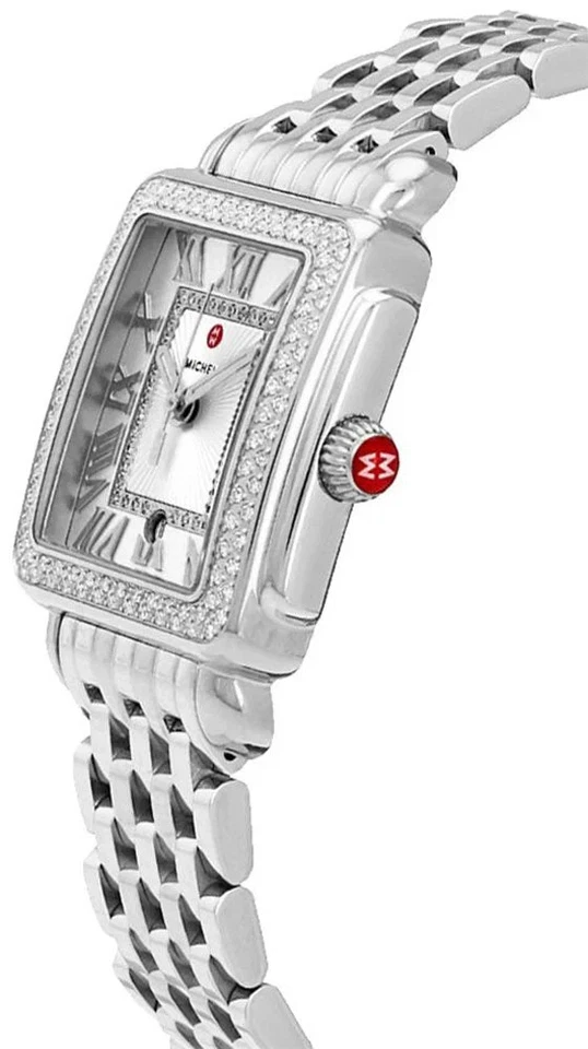 Michele Deco Madison Silver Dial Stainless Steel Watch MWW06T000163 - Image 3 of 4