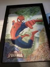 Marvel 3D Wall Art The Ultimate Spiderman Poster Picture Framed
