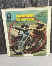 Vintage Easy Rider RCA SelectaVision Video Disc CED Fonda - Hopper - Nicholson