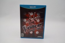 The Voice I Want You Nintendo Wii U Activision Karaoke Singing Game Complete CIB