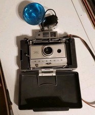 Vintage Polaroid Automatic 350 Instant Film Land Camera in Case Untested