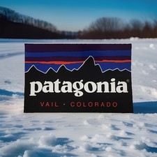 NEW Patagonia Vail, CO Store Exclusive Sticker Decal Limited Fitz Roy Logo Nice