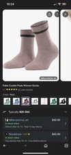 Set Of 2 Falke Womens Cosy Plush Socks - Rosewater
