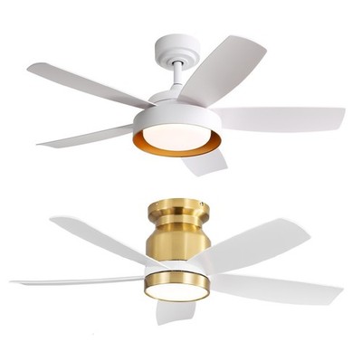 Moderner Deckenventilator 42 Zoll, mit Licht & Fernbedienung,6 Geschwindigkeiten