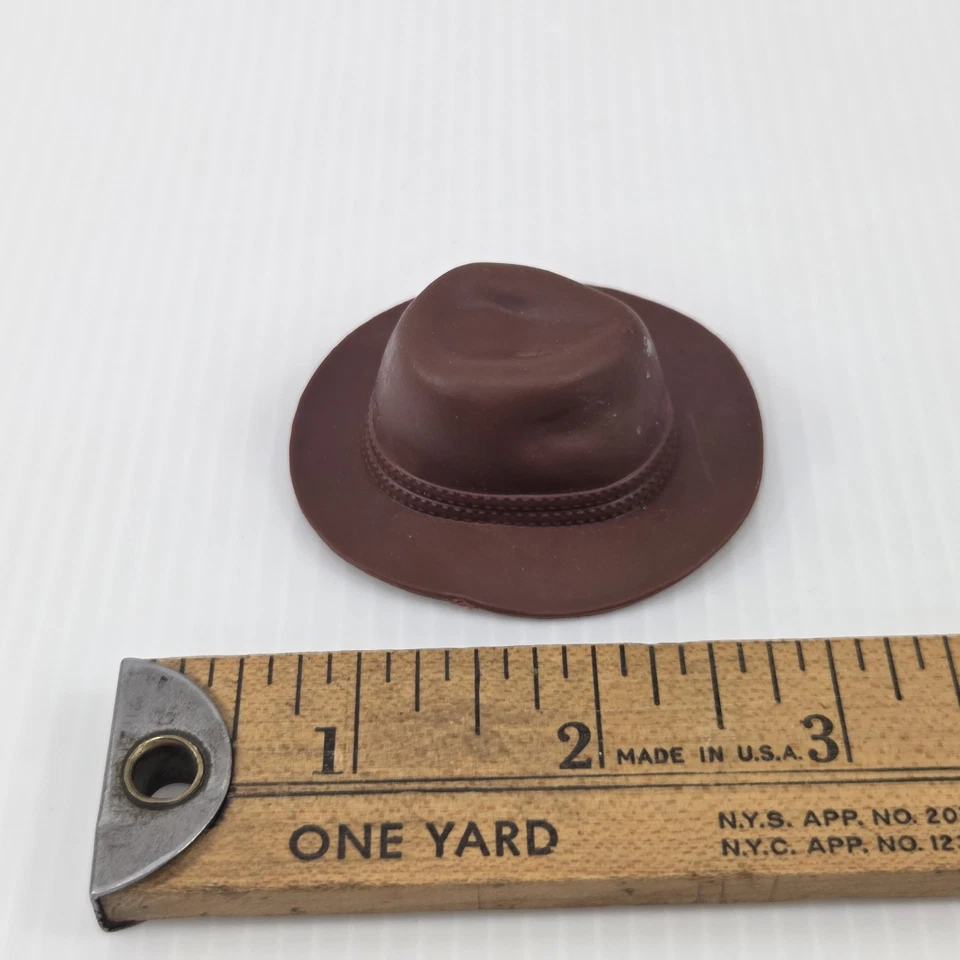 Barbie Ken Muñeca Western Country Vaquera Vaquera Marrón Sombrero Plateado Foto 3 de 4