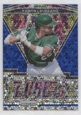 2021 Panini Prizm Fearless Blue Donut Circle 175/199 Ramon Laureano #FR-8 2qw