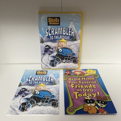 Bob the Builder Scrambler To The Rescue DVD+Insert Paper Very Good Condition DVD