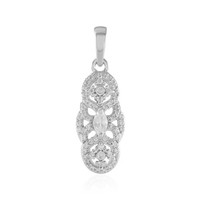 Cavill AnhäNger 925 Silber Zirkon 0,585Ct Marquiseschliff Damen Schmuck Elegant