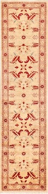 Sultanabad Wool Runner Rug 2'6'' x 10'5'' Floral Design | Rug #83070
